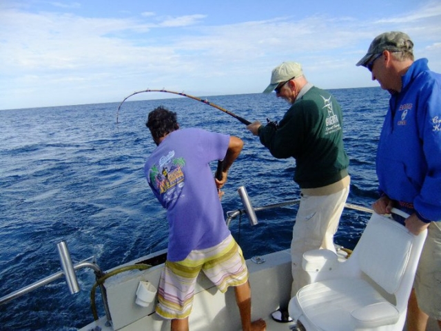  Fishing with a rod 
